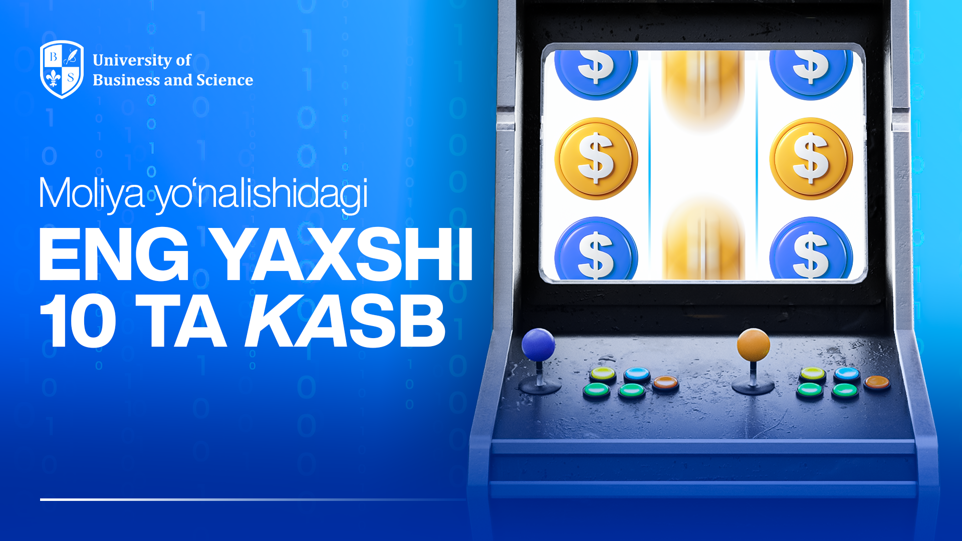 Moliya yo'nalishidagi eng yaxshi 10 ta kasb